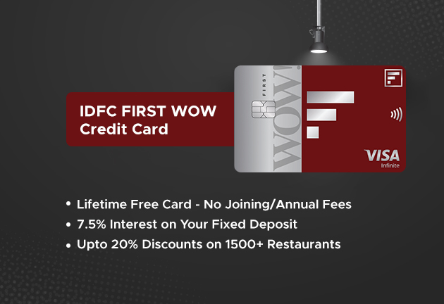 IDFC FIRST WOW Credit Card