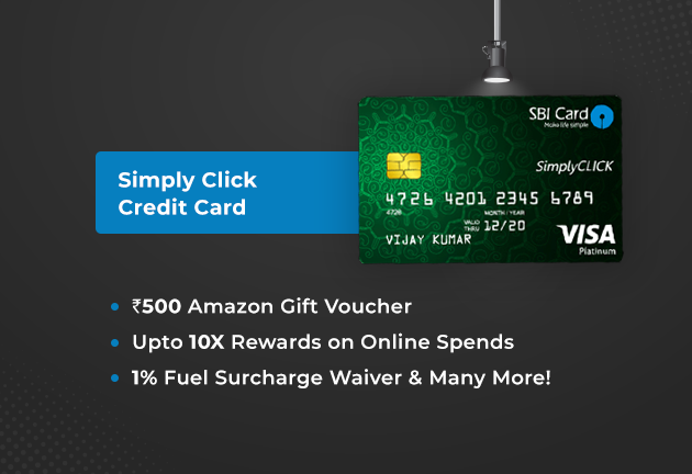 SBI Simply Click Credit Card