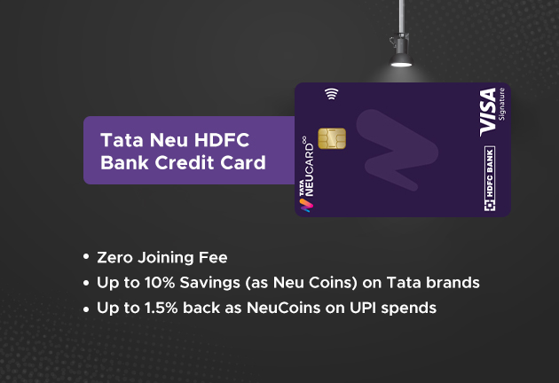 Tata Neu HDFC Bank Credit Card